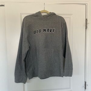 vintage old navy embroidered fleece sweatshirt